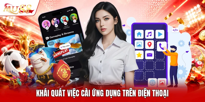 Khái quát việc cài ứng dụng trên điện thoại