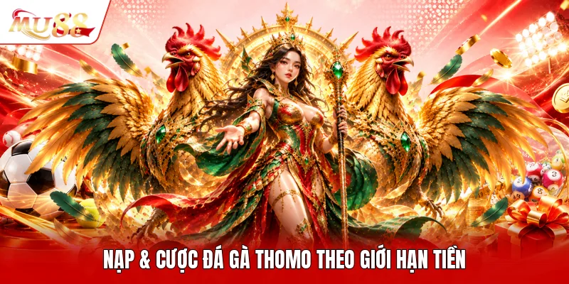 Nạp & cược đá gà thomo theo giới hạn tiền